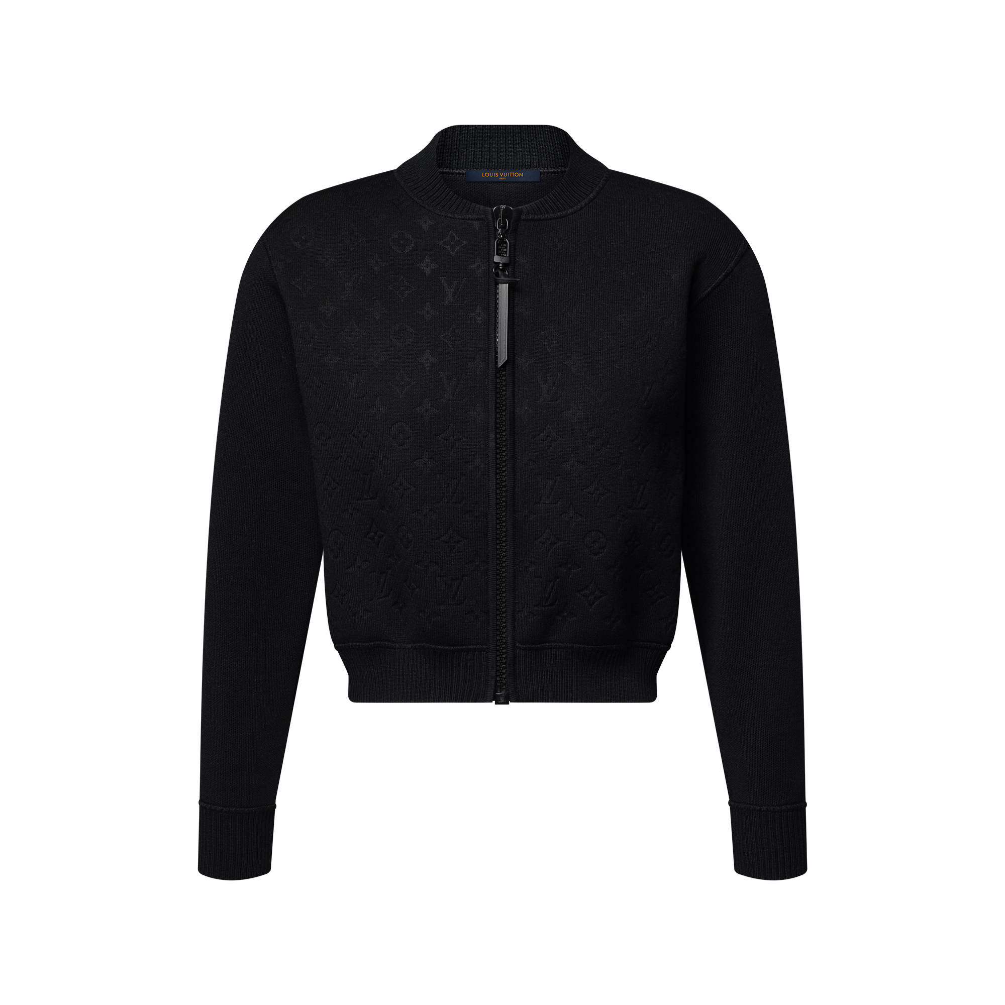 モノグラムアクセント ジップアップニットジャケット ｜ルイ・ヴィトン